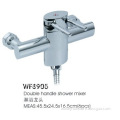 wall mount double handle shower taps/in wall faucets